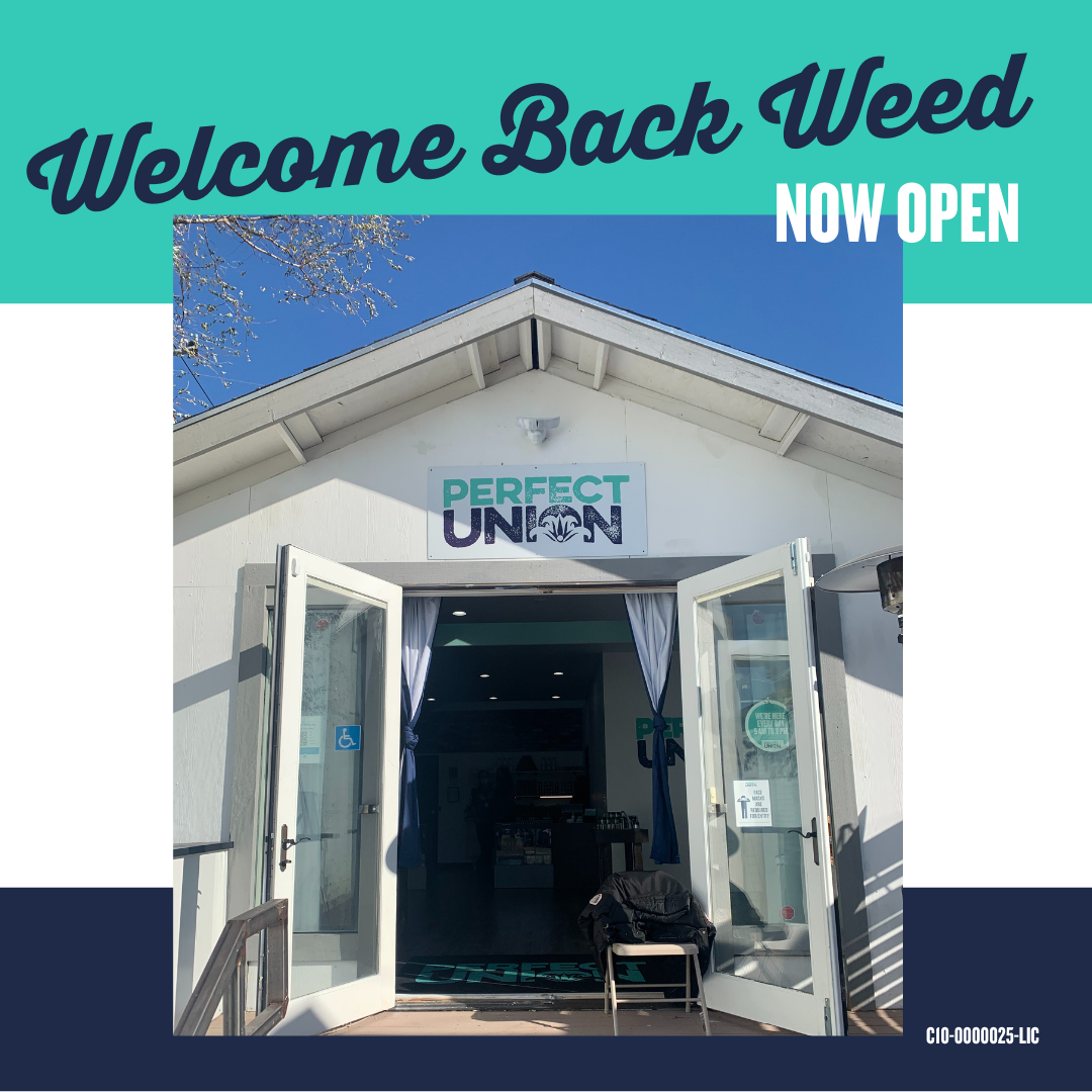 Perfect Union Weed California Reopens