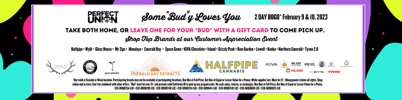 Somebudy loves you perfect union february 9 and 10, 2023 customer appreciation event