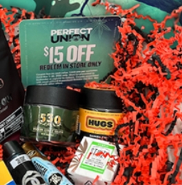 Top cannabis weed products available at Perfect Union Dispensaries