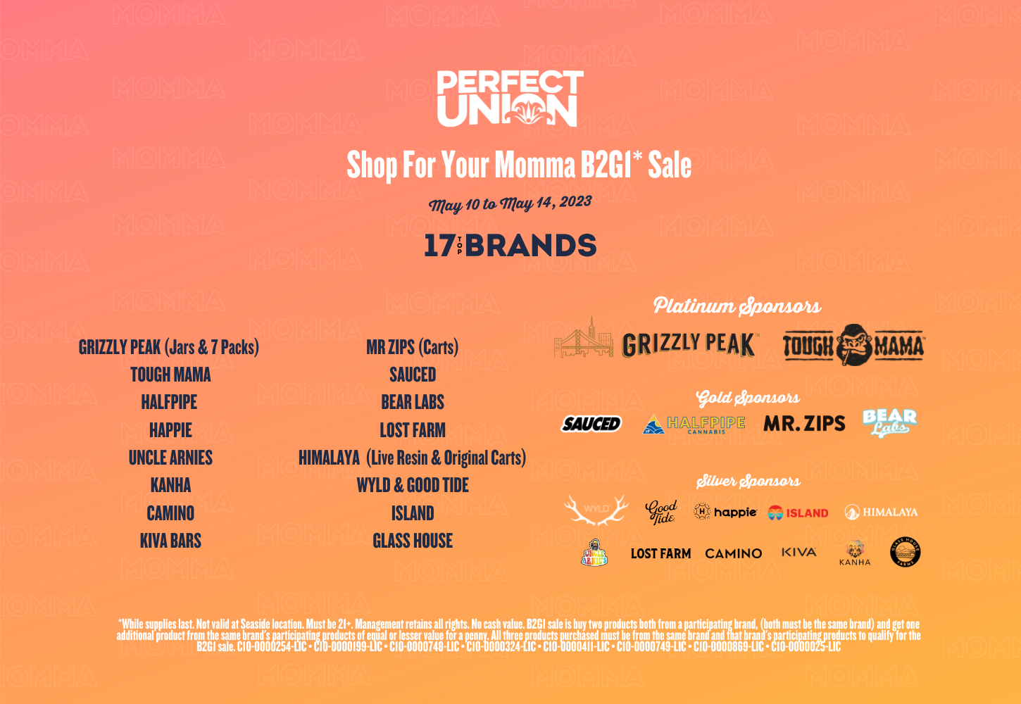 Perfect Union Shop For Your Momma Sale May 2023