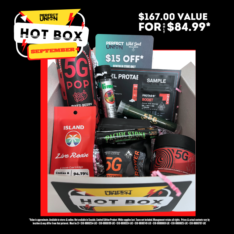 Sizzling September Hot Box at Perfect Union goes on sale September 1, 2023