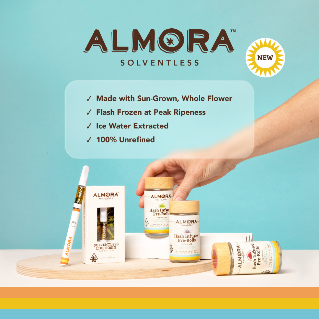 Almora Solventless Products on Sale 30% Off on Thursdays in September 2023 at Perfect Union