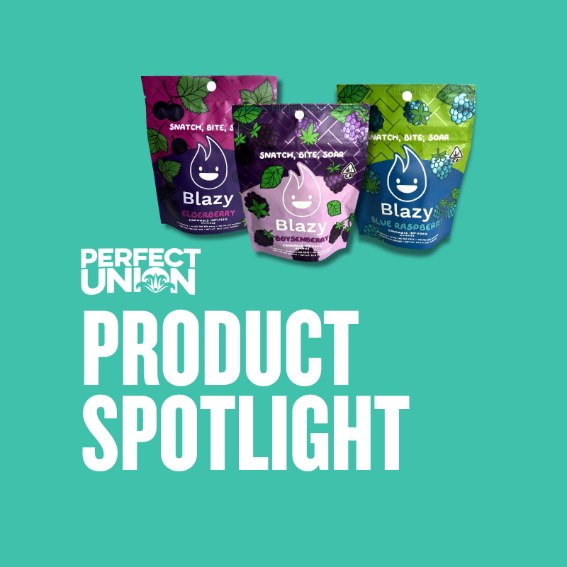 Blazy gummies at Perfect Union - New Product Release Spotlight
