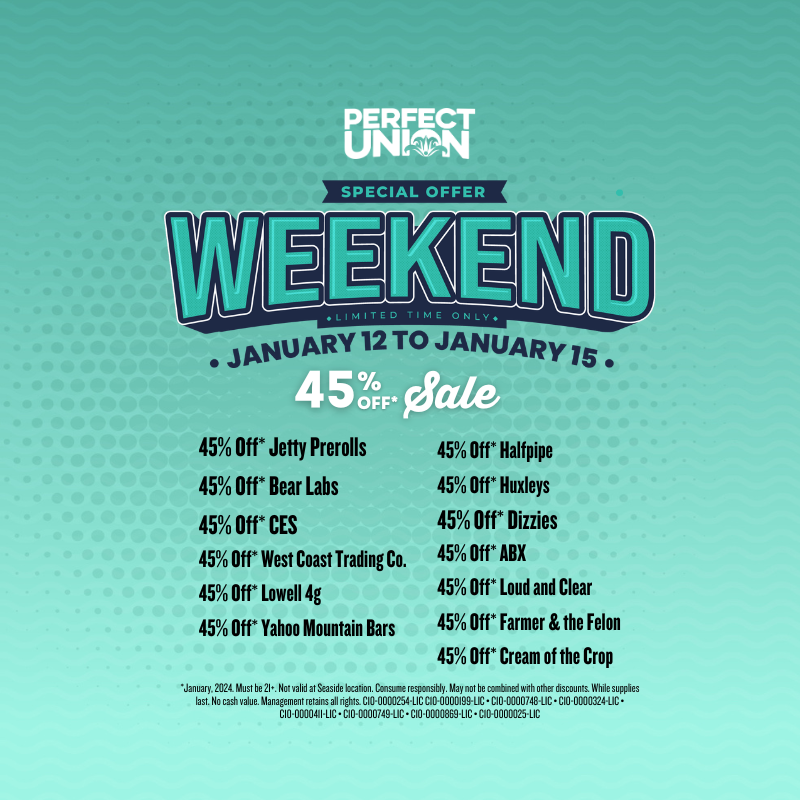 Weekend Sale Pefect Union 01.12 to 01.15 Sale (800 x 800 px)