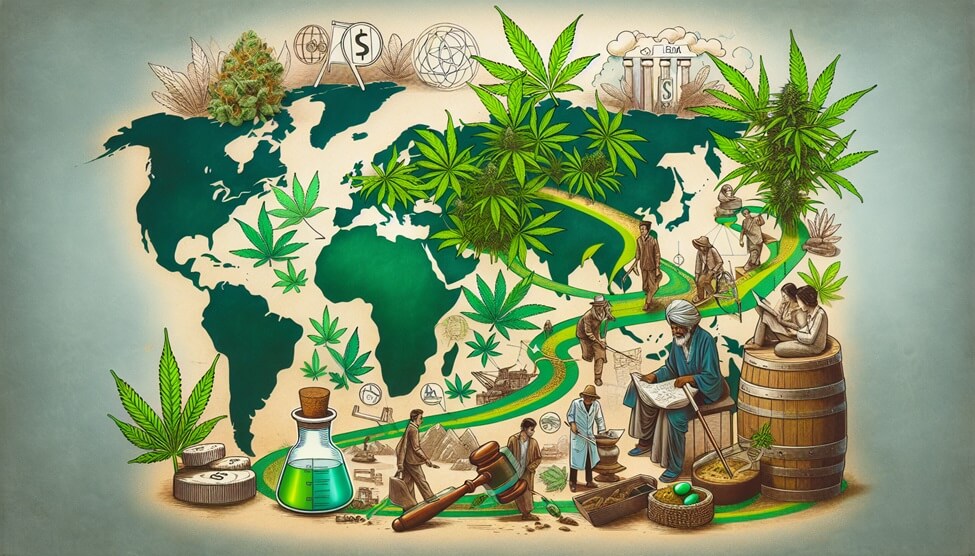 The Global Journey of Cannabis: Tracing its Origins and Im