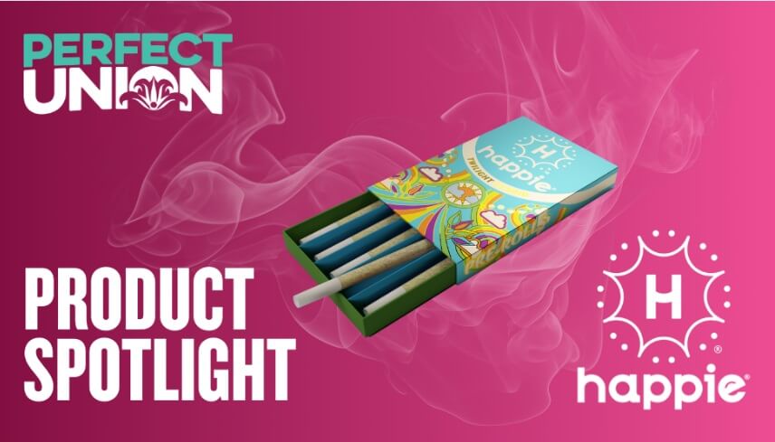 Happie 5 Pack Pre Roll – Peaches & Papaya
