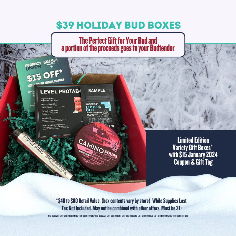 Best Holiday Gift $39 Holiday Bud Box