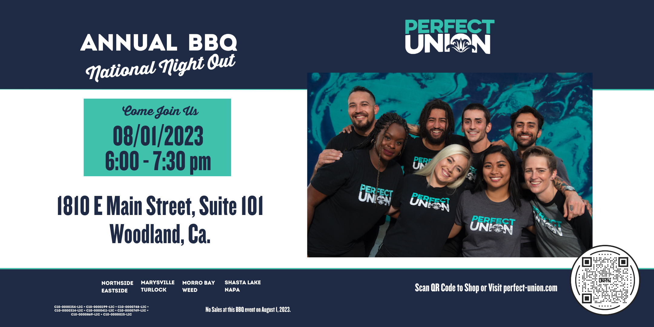 Perfect Union Hosts Free BBQ at Woodlands National Night Out Perfect Union Hosts Free BBQ at Woodlands National Night Out