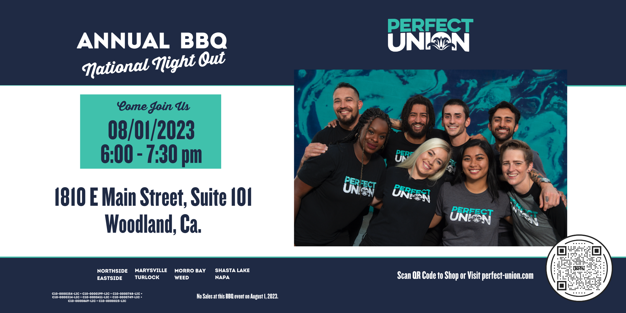 Perfect Union Hosts Free BBQ at Woodlands National Night Out