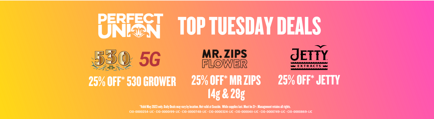 Perfect Union Tuesday Daily Deals May 2023
