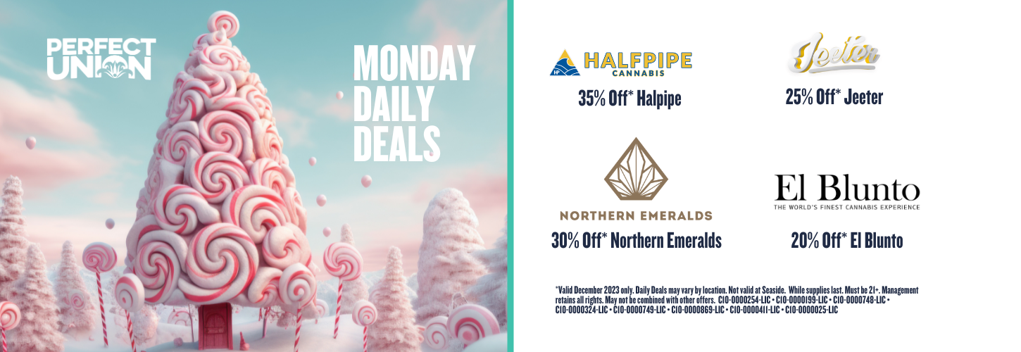 Perfect Union Monday December Daily Deals 2023